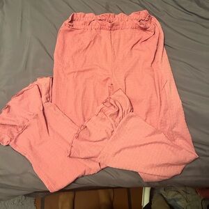 Urban Outfitters ruffle flare pants
